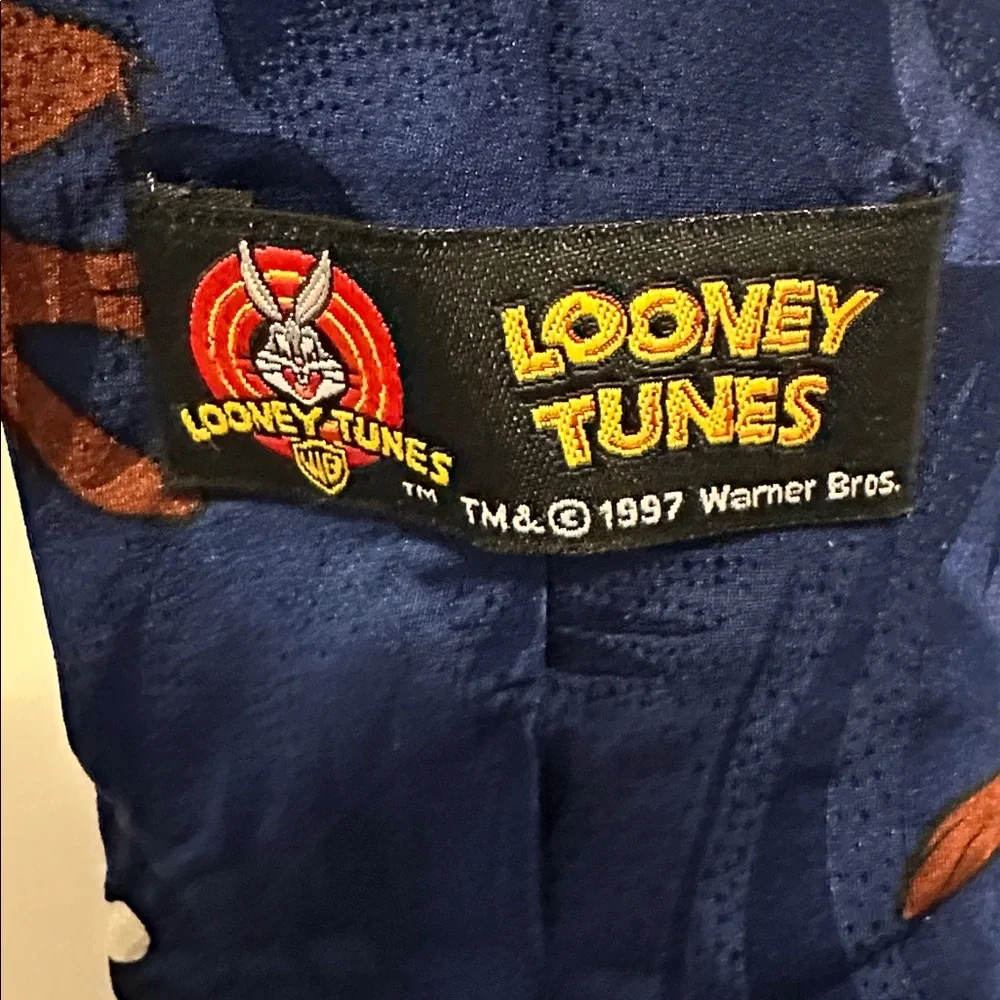 Warner Bros. Looney Tunes Blue Necktie Halloween Tasmanian devil
